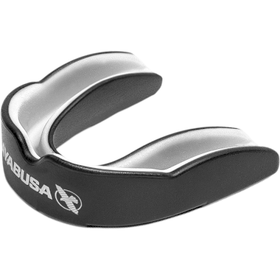 Боксерская капа Hayabusa Combat Mouth Guard Black/White - фото 2