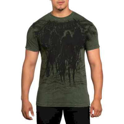 Футболка Affliction Black Night Green