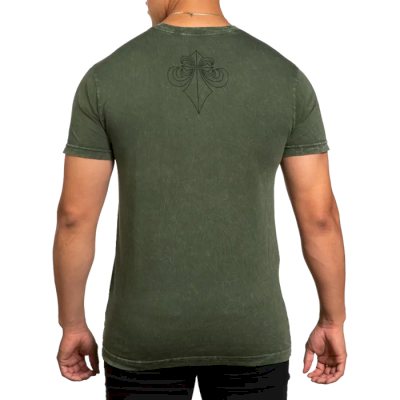 Футболка Affliction Black Night Green - фото 2