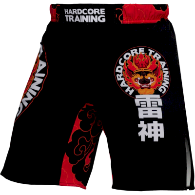 Шорты Hardcore Training Raijin Black/Red - фото 1