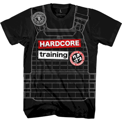 Футболка Hardcore Training Weighted Vest Black