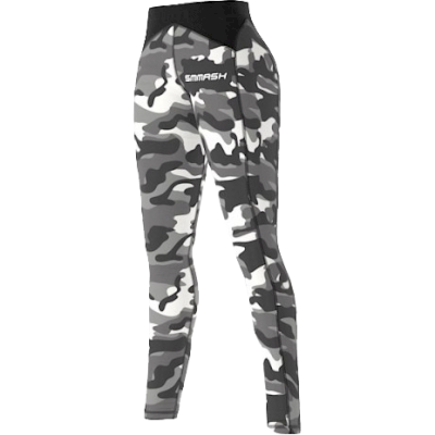 Женские компрессионные штаны Smmash Camo Grey