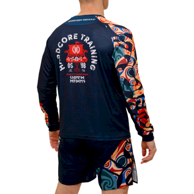 Тренировочный лонгслив Hardcore Training Nordic Pattern Multicolor - фото 4