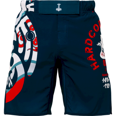 Шорты Hardcore Training Nordic Pattern Blue/White - фото 1