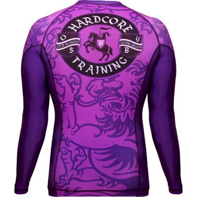 Рашгард Hardcore Training Heraldry Magenta LS - фото 1