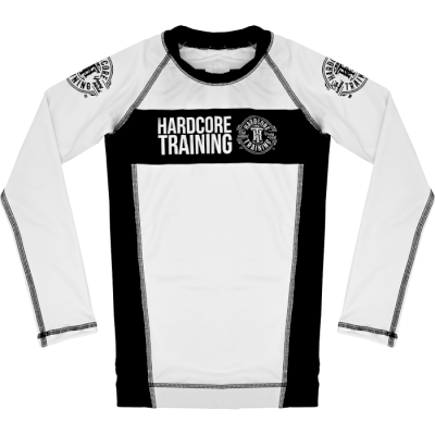 Детский рашгард Hardcore Training Recruit White LS