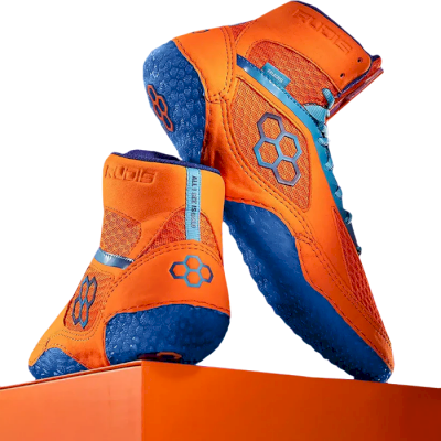 Борцовки Rudis Jordan Burroughs Alpha 2.0 World Wide Orange - фото 3