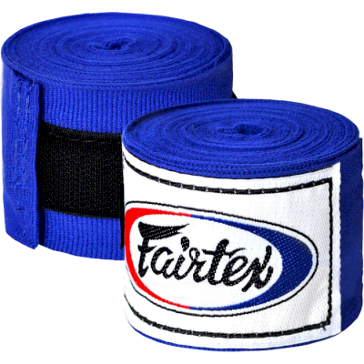 Боксёрские бинты Fairtex Blue 4.5 м - фото 1