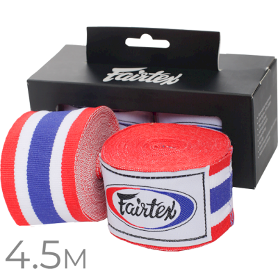 Боксерские бинты Fairtex Thai Flag 4.5м