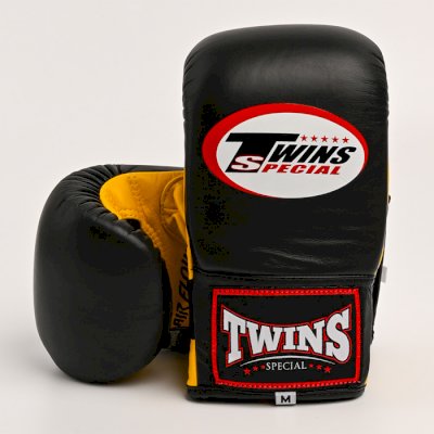 Снарядные перчатки Twins Special TBGLA1H Black/Yellow