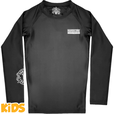 Детский рашгард Hardcore Training Black Shadow