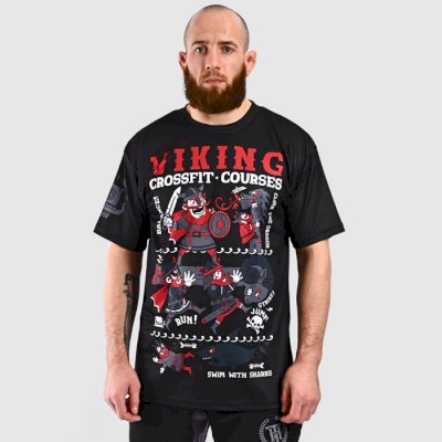 Тренировочная футболка Hardcore Training Viking Crossfit Black