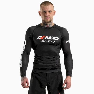 Рашгард с длинным рукавом Dango Star Jiu Jitsu Black