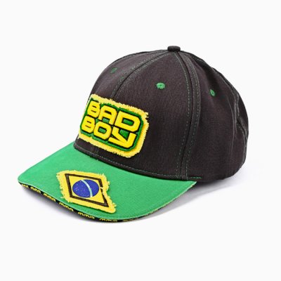 Бейсболка Bad Boy Jiu Jitsu Black/Green