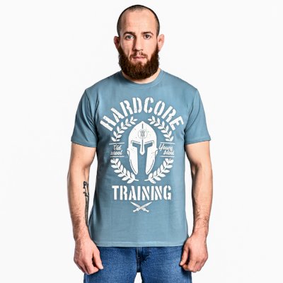Футболка Hardcore Training Helmet Blue Turquoise