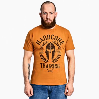 Футболка Hardcore Training Helmet Mustard