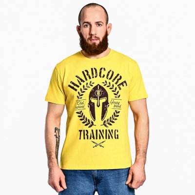 Футболка Hardcore Training Helmet Yellow