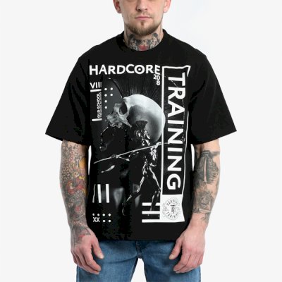 Футболка Hardcore Training Hellenic Heritage 3.0 Black Oversized Fit
