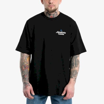 Футболка Hardcore Training Never Forget Black Oversized Fit