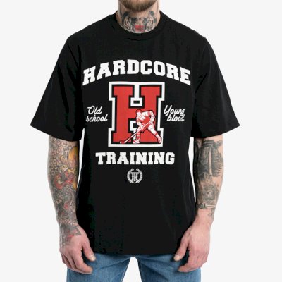Футболка Hardcore Training Big H Black Oversized Fit