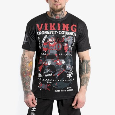 Тренировочная футболка Hardcore Training Viking Crossfit Black