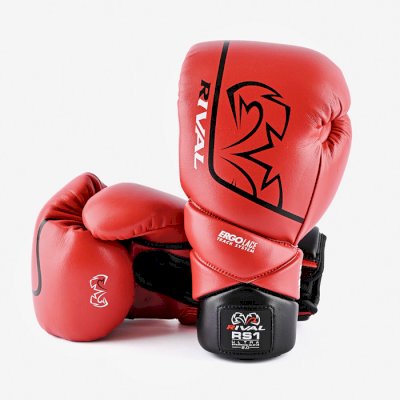 Профессиональные спарринговые перчатки Rival RS1 Red