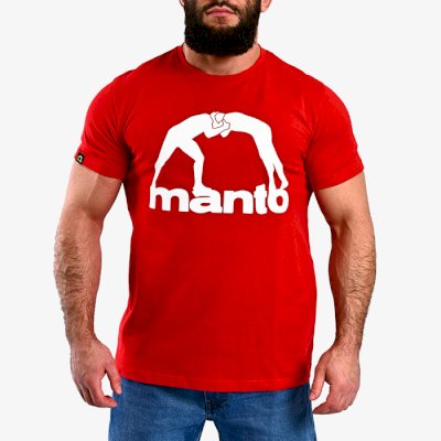 Футболка Manto Logo Vibe Red