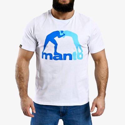 Футболка Manto Duo Ocean White