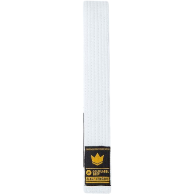 Пояс для кимоно Kingz Kimonos Gold Label V2 White
