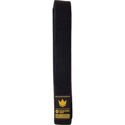 Пояс для кимоно Kingz Kimonos Gold Label V2 Black