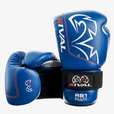 Снарядные перчатки Rival RB1 Blue