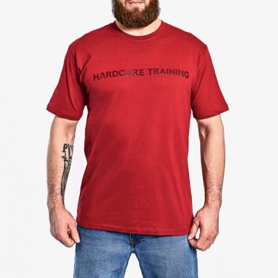 Футболка Hardcore Training Basic Burgundy