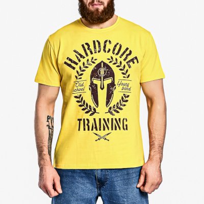 Футболка Hardcore Training Helmet Yellow