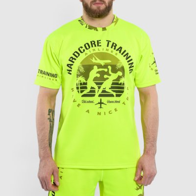 Тренировочная футболка Hardcore Training Voyage Chartreuse
