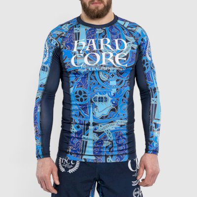 Рашгард Hardcore Training Knight Navy/Blue LS