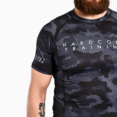 Рашгард Hardcore Training Hexagon Camo SS