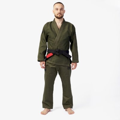 Кимоно для BJJ (бразильское джиу-джитсу) Kingz Classic 3.0 Military Green.