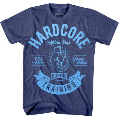 Футболка Hardcore Training Gloves Navy Melange