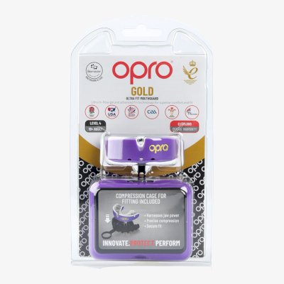 Боксерская капа Opro Gold Level Purple