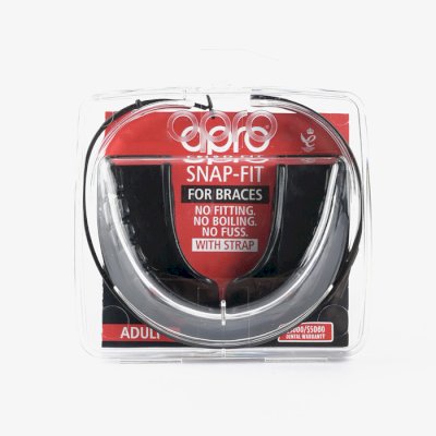 Боксерская капа для брекетов Opro Snap-Fit Black