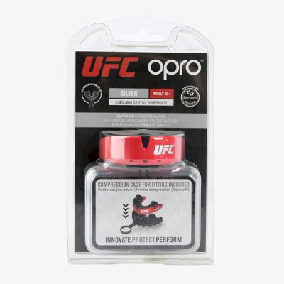 Боксерская капа Opro Silver Level UFC Red