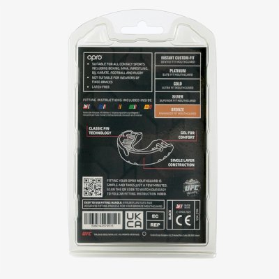 Детская капа UFC Opro Bronze Level Black