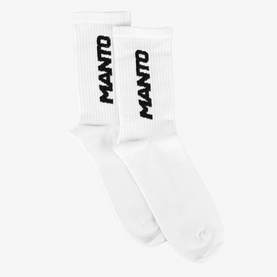 Носки Manto Logotype 23 White