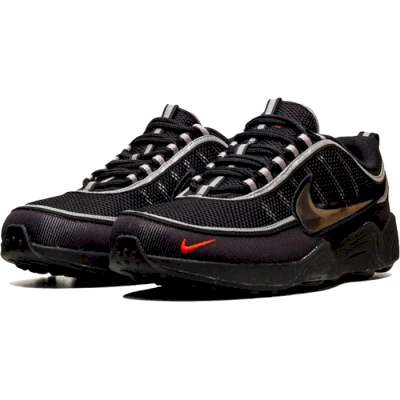 Кроссовки Nike Air Zoom Spiridon Black Metallic Silver