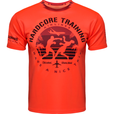 Тренировочная футболка Hardcore Training Voyage Coral