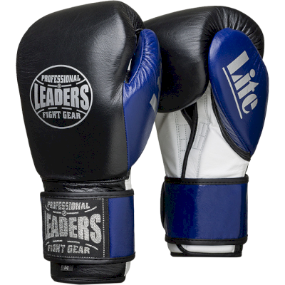 Перчатки боксерские LEADERS LITE Series BK/BL