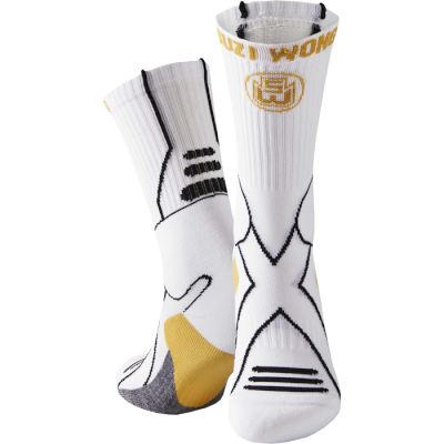 Носки Suzi Wong X-Sole Boxing Socks White/Gold/Black
