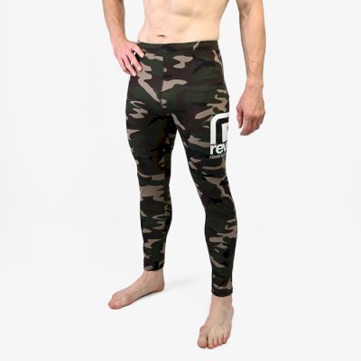 Компрессионные штаны Reversal Green Camo