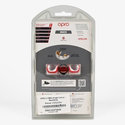 Боксерская капа для брекетов Opro Instant Custom-Fit Red