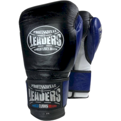 Перчатки боксерские LEADERS LITE Series BK/BL